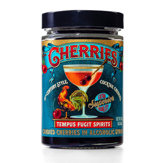Tempus Fugit Non Alcoholic Cocktail Cherries 14.64-Oz