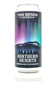 Ten Bends Northern Heights NE Double Indian Pele Ale Beer Can 4-pack
