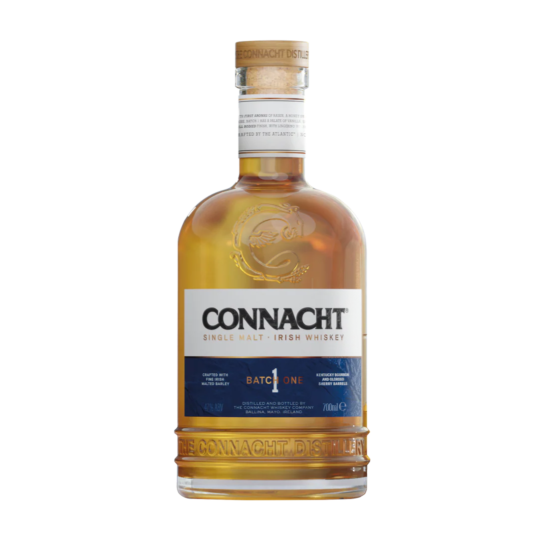 The Connacht Whiskey Company Batch One Single Malt Irish Whiskey 700ml