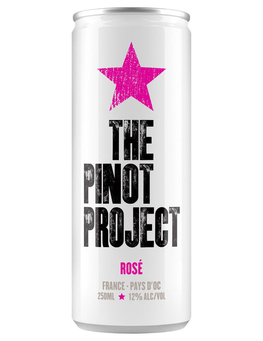 The Pinot Project Rose IGP Pays d'Oc (CAN Full Case Only) 250ml