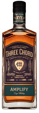Three Chord Amplify Rye Whiskey 750ml