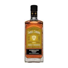 Three Chord Cask-Finished Honey and Toasted Barrels Bourbon & Corn Whiskey 750ml