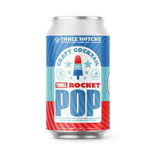 Three Notch'd Brewing Company Vodka Rocket POP 12-Oz Can 4-Pack