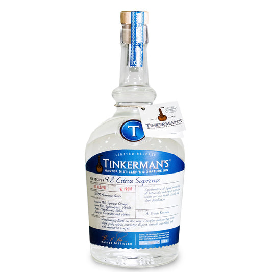Tinkerman's 4.2 Citrus Supreme Gin 750ml
