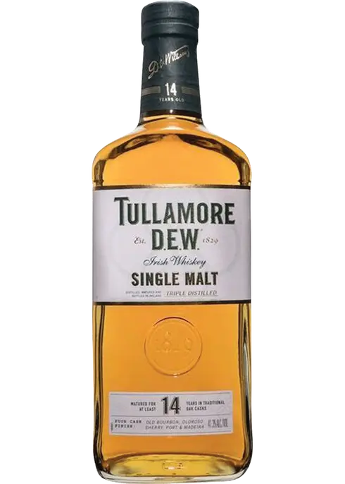 Tullamore D.E.W. 14 Year Single Malt Irish Whiskey 750ml