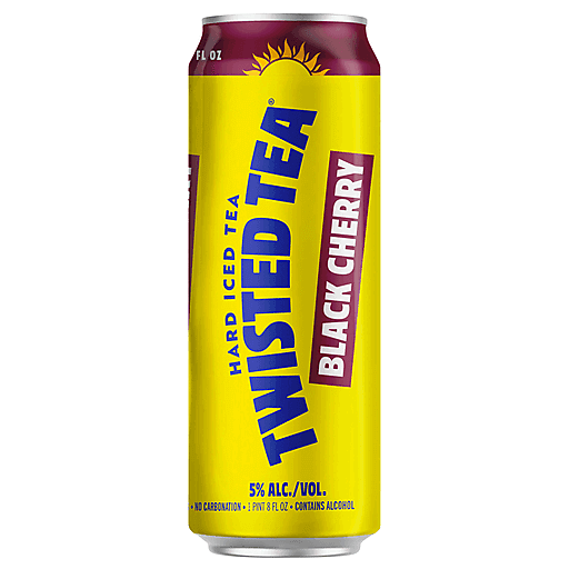 Twisted Tea Black Cherry Hard Iced Tea Can 24-Oz
