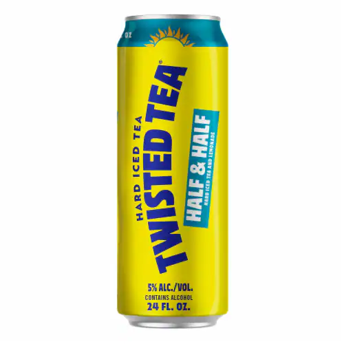 Twisted Tea Half & Half with Lemonade Flavor Hard Iced Tea Can 24-Oz