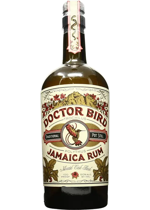 Two James Doctor Bird Jamaican Rum 750ml