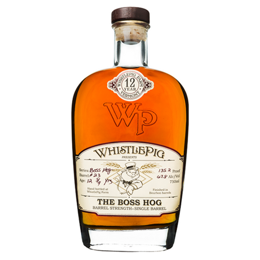 WhistlePig The Boss Hog 12 Year Old Straight Rye Whiskey 750ml