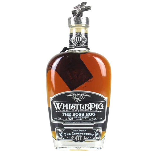 WhistlePig The Boss Hog III The Independent Straight Rye Whiskey 750ml