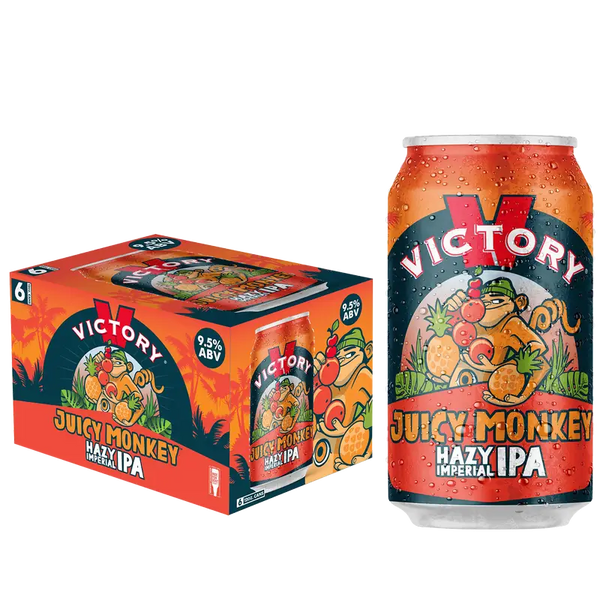 Victory Brewing Juicy Monkey Hazy Imperial India Pele Ale Beer 12
