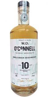 W.D O'Connell Bourbon & Rye Series 10 Year Old Single Grain Irish Whiskey 750ml