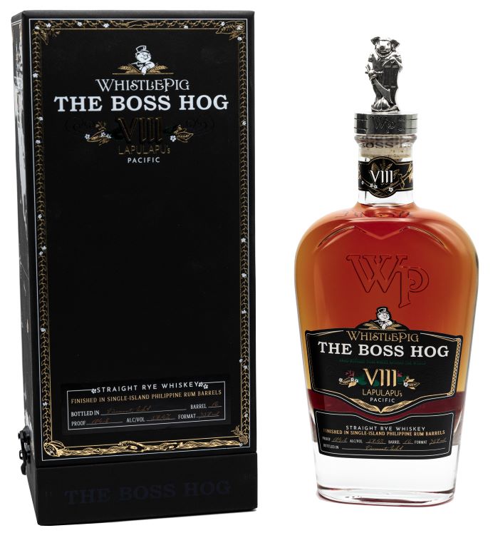 WhistlePig The Boss Hog VIII Lapulapu's Pacific Straight Rye Whiskey 750ml