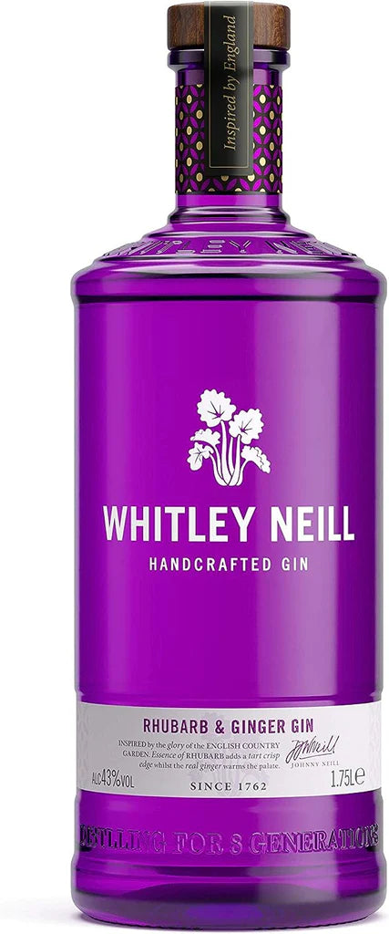 Whitley Neill Rhubarb & Ginger Gin 1.75Lt