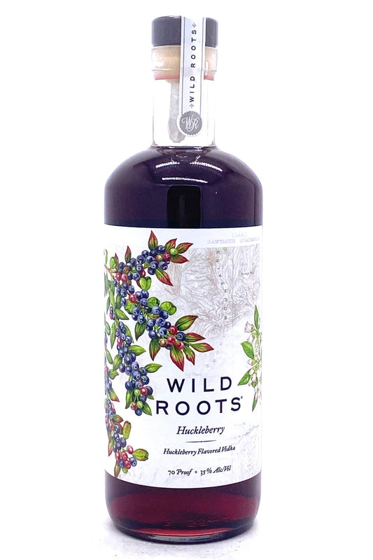 Wild Roots Huckleberry Infused Vodka 750ml
