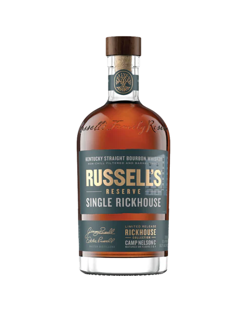 Wild Turkey Russell's Reserve Single Rickhouse Camp Nelson C Limited Release Kentucky Straight Bourbon Whiskey 750ml