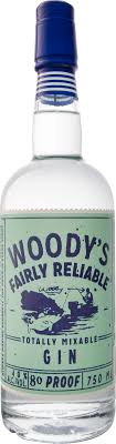 Woody's Fairly Reliable Totally Mixable Gin 750ml