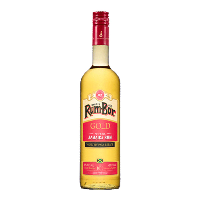 Worthy Park Rum-Bar Gold Premium Jamaican Rum 750ml