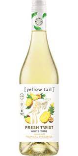 Yellow Tail Fresh Twist Tropical Pineapple Infused White 750ml