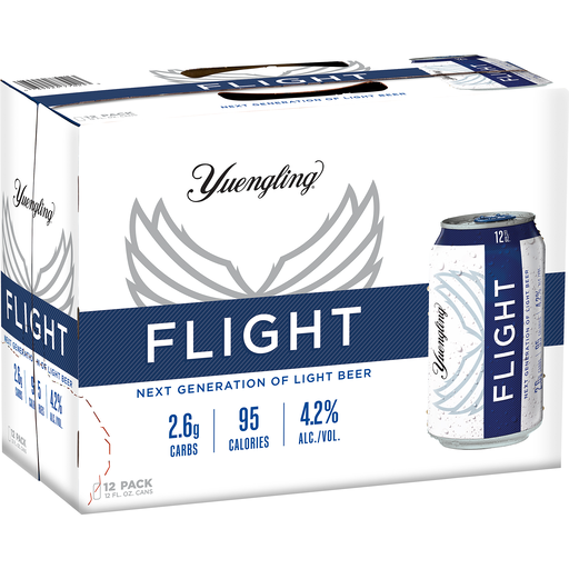 Yuengling Flight Light Lager Beer 12-Oz Can 12-Pack