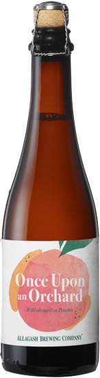 Allagash Once Upon An Orchard Peach Wild Sour Saison Ale Beer 375ml