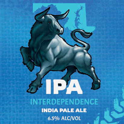 Brookeville Beer Farm Interdependence India Pale Ale Beer 12-Oz Can 6-Pack