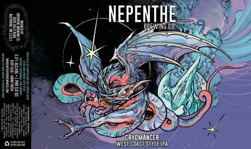 Nepenthe Cryomancer West Coast Style India Pale Ale Beer 12-Oz Can 6-Pack