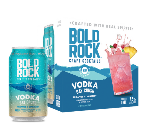 Bold Rock Bay Crush Crate 12-Oz Can 4-Pack