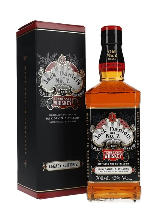 Jack Daniel's Legacy Edition 2 Old No. 7 Brand Sour Mash Whiskey 750ml