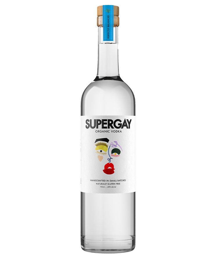 Supergay Organic Vodka 750ml