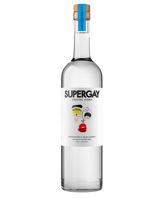 Supergay Organic Vodka 750ml
