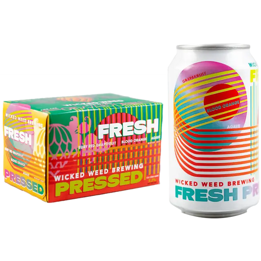 Wicked Weed Brewing Fresh Pressed Wheat Ale Beer 12-Oz Can 6-Pack