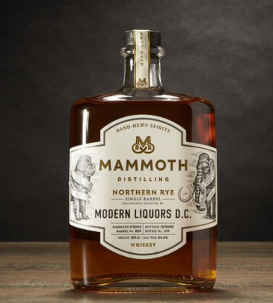 Mammoth Distilling Limited Release Northern Rye Whiskey Store Pick 750ml