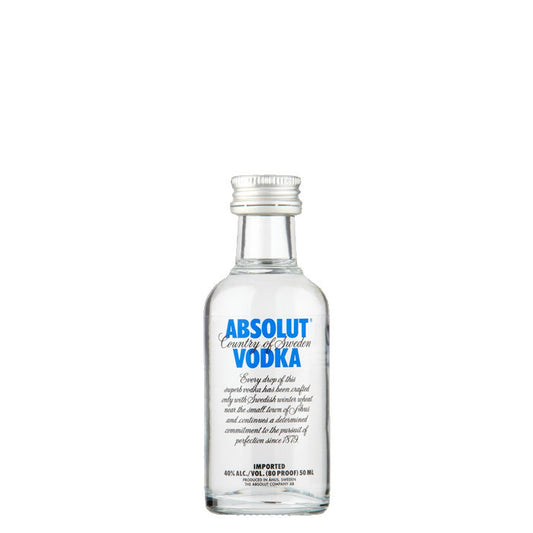 Absolut Blue Vodka 50ml