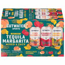 Cutwater Spirits Tequila Margarita Variety Pack 6.7oz 12-Pack