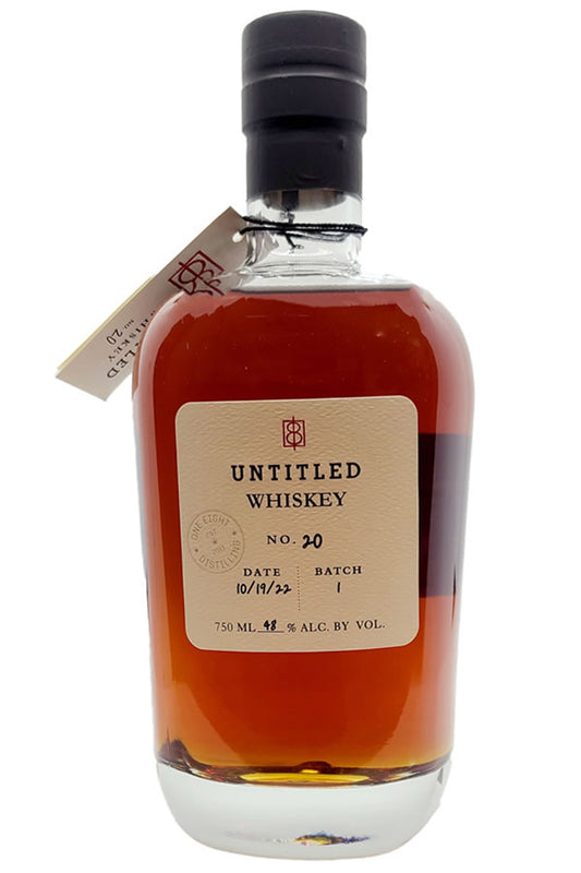 One Eight Untitled No. 20 Batch Bourbon Whiskey 750ml
