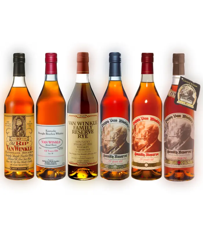 Pappy Van Winkle Bourbon Collector's Set of 6