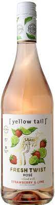 Yellow Tail Fresh Twist Rose Infused Strawberry & Lime 750ml