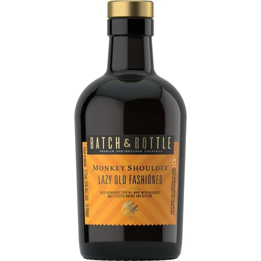 Batch & Bottle Monkey Shoulder Lazy Old Fashioned 375ml