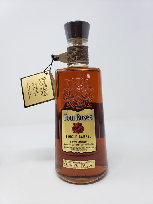 Four Roses Private Selection Single Barrel Strength OBSO 112.1 Proof Kentucky Straight Bourbon Whiskey 750ml