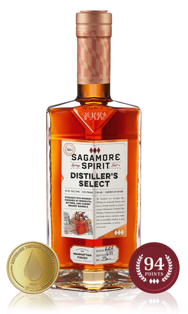 Sagamore Spirit Distiller's Select Manhattan Finished Rye Whiskey 750ml