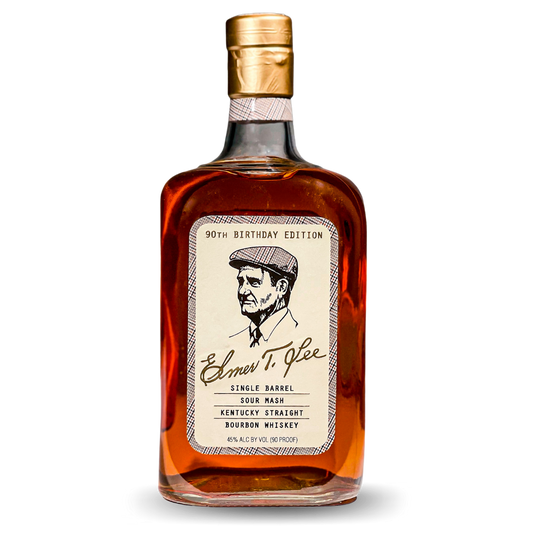 Elmer T. Lee 90th Birthday Edition Single Barrel Sour Mash Bourbon Whiskey 750ml