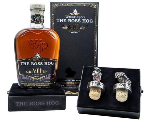 WhistlePig The Boss Hog VIII Lapulapu's Pacific The One That Made It Around The World Straight Rye Whiskey 750ml