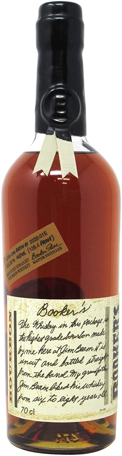 2020 Booker's Batch 2020-01E Kentucky Straight Bourbon Whiskey 700ml