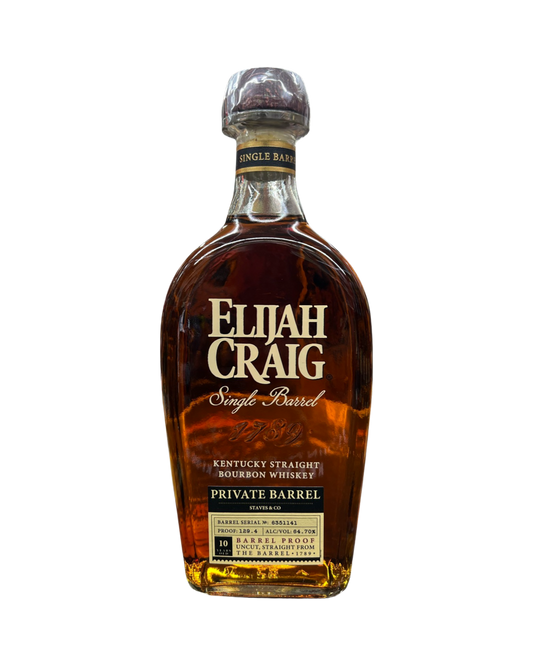 Elijah Craig Small Batch Single Barrel Select Kentucky Straight Bourbon Whisky 750ml