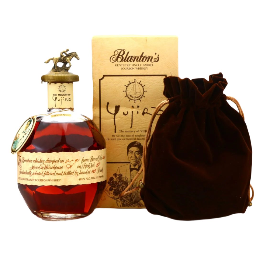 Blanton's The Memory of Yujiro Single Barrel Kentucky Straight Bourbon Whiskey 750ml