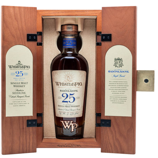 WhistlePig The Badonkadonk 25 Year Old Single Malt Whiskey 750ml