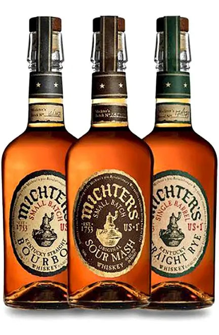 Michter's US-1 Small Batch Whiskey 750ml Bundle 3-Pack