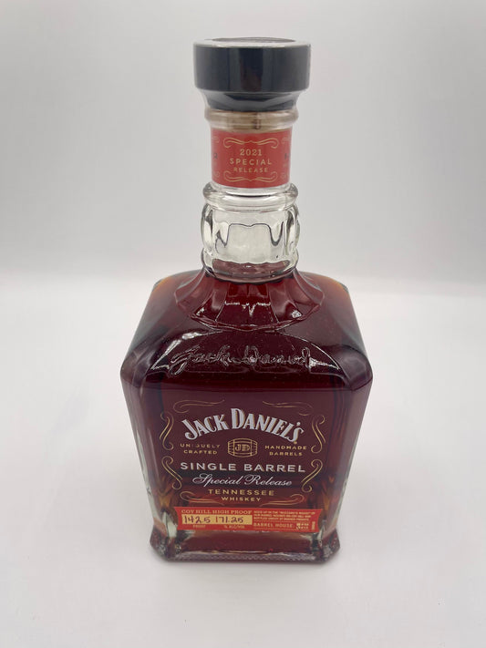 Jack Daniel's Single Barrel Special Release Coy Hill 142.5 Proof Red Ink Tennessee Whiskey 750ml