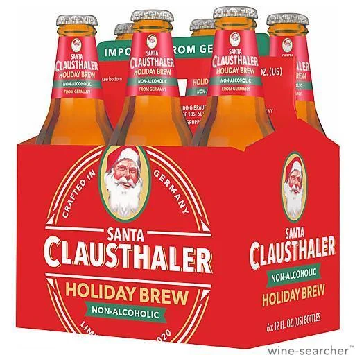 Clausthaler Santa Holiday Brew Non-Alcoholic Beer